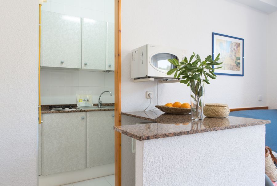 Cala Canyelles - Photo Kitchen of the Apartment Studio for two