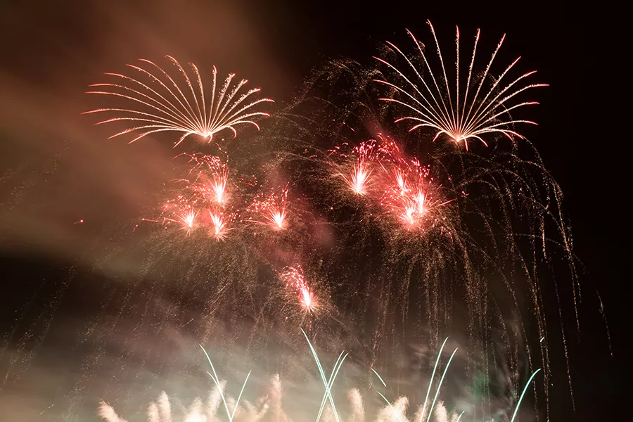 Fireworks in Blanes