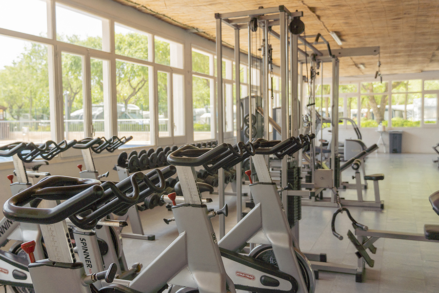 Sala de Fitness Gymnasio durante tus vacaciones