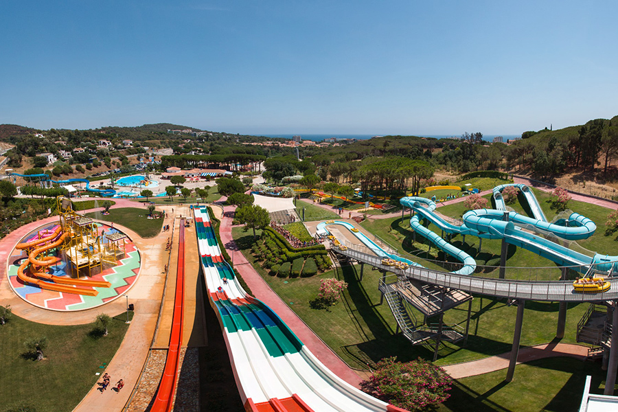 Parque acuático en Playa de Aro