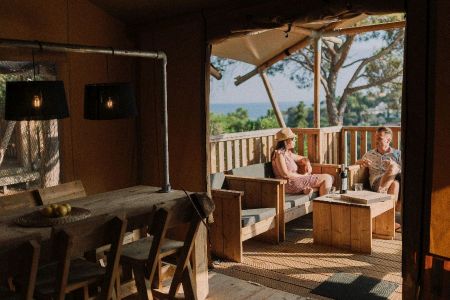 Glamping Safari with wonderful views