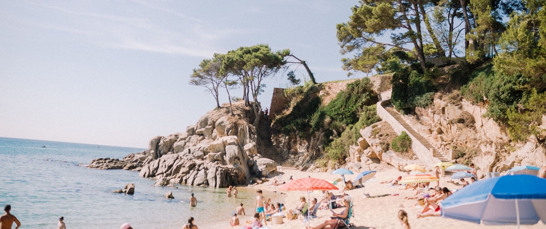 Campsites at the beach