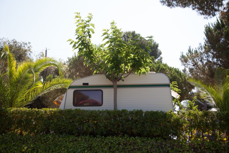 Camping with Caravan on the Costa Brava