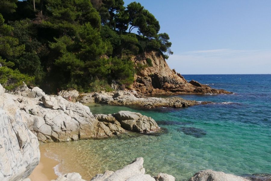 Camping Cala Gogo camping near the Camino de Ronda (Playa de Aro sagaro)