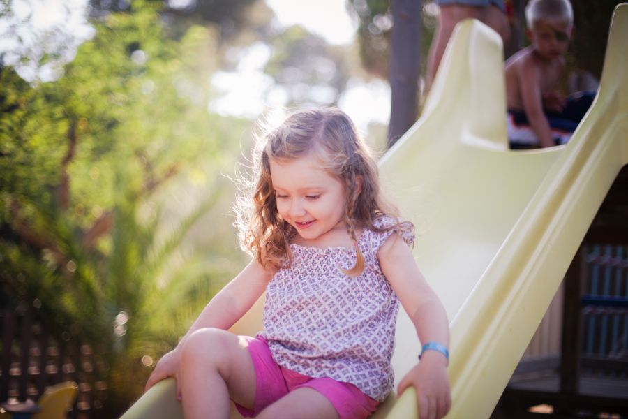 Slide of one of the playgrounds