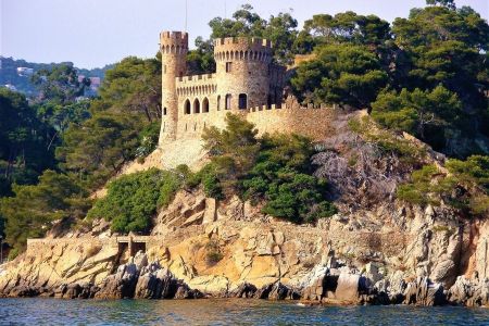 Lloret de Mar Zona de castillos.