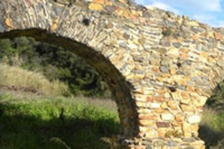 Roman aqueduct in Pineda de Mar