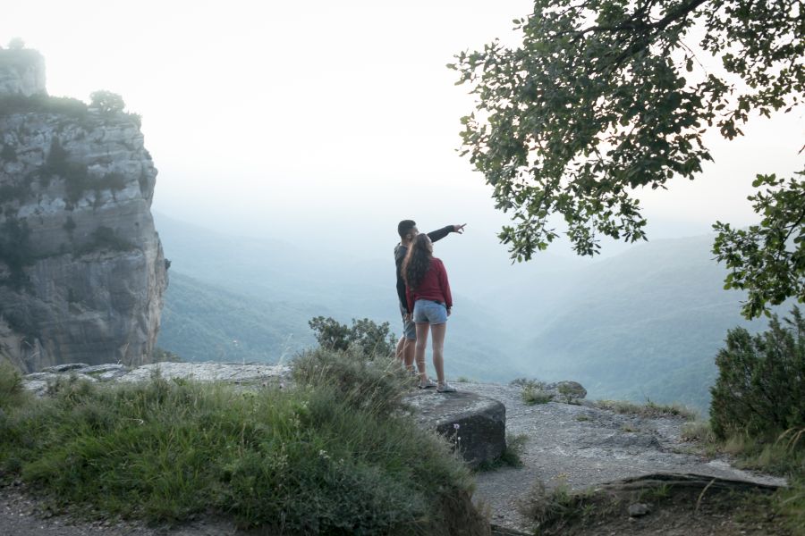 Senia Rupit campsite-camping and hiking-Osona Mountains in the center of Catalonia