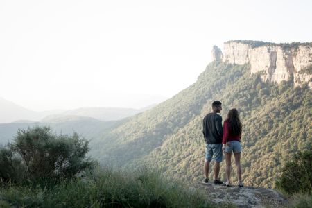 Senia Rupit campsite-camping and hiking-Osona Mountains in the center of Catalonia