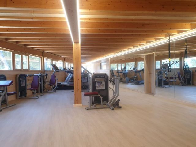 New fitness room