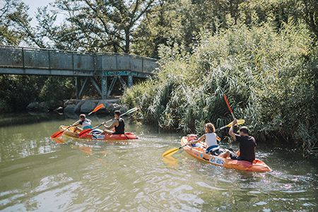 Camping Riu-actividades-Camping con kayak