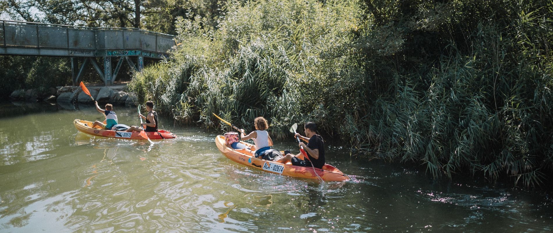 Camping Senia Riu camping con actividades en la naturaleza (Sant Pere Pescador-Costa Brava)