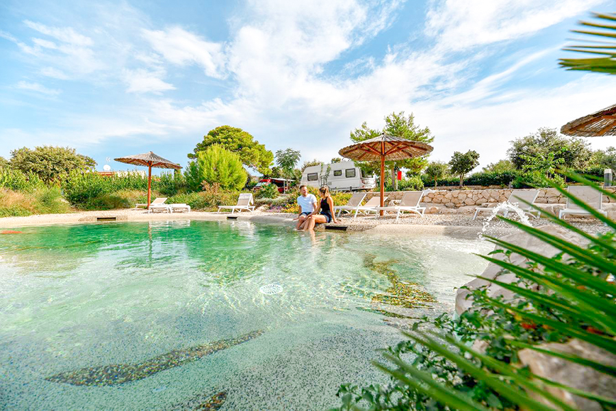 Piscina Relax Camping Sènia Ugljan