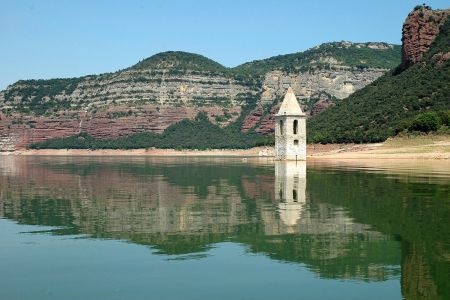 Submerged Church of the Sau Pantano