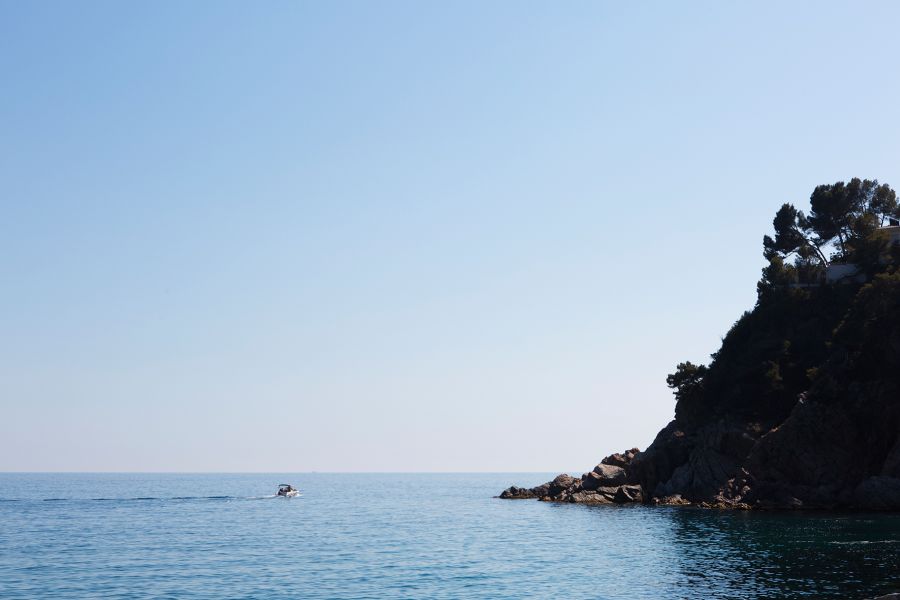 Cala Canyelles next to the campsite